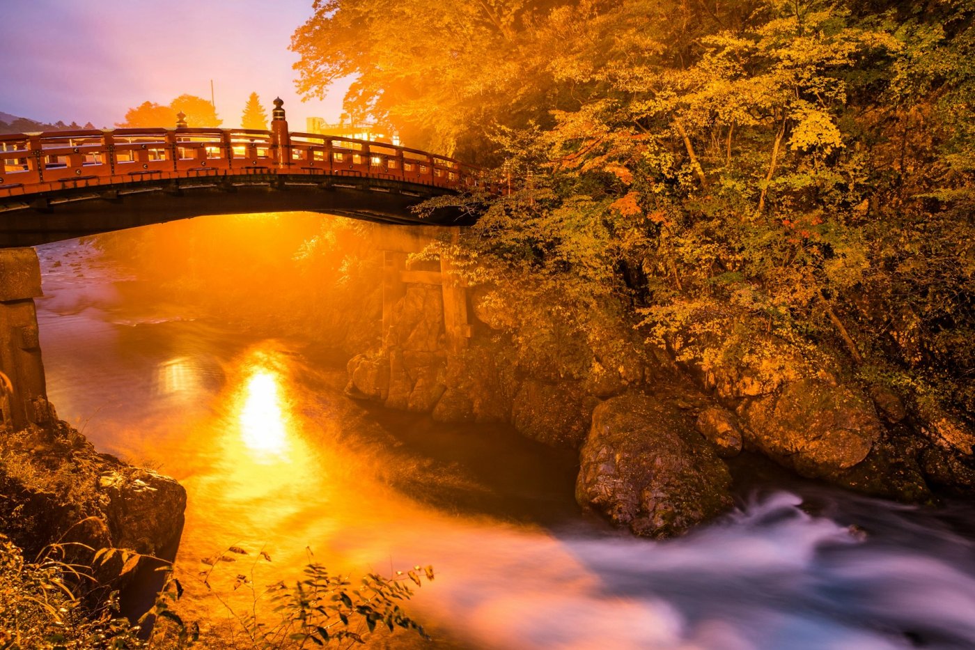 Spring scenery in Japan